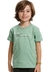 Camiseta Curta Infantil Verde Banana Danger