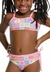 Biquini Infantil Estampado Rosa Banana Danger - comprar online