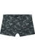 Sunga Malha UV 50+ Estampada Preta Johnny Fox - comprar online