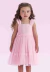 Vestido Festa Menina Rosa Tule Petit Cherie