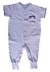 Macacão Longo Bordado Azul D Bella For Baby