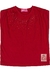 Blusa Infantil Vermelha Momi