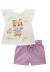 Conjunto de Malha Fresh Menina Infanti