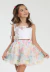 Conjunto Infantil Festa Tule Luluzinha