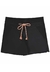 Shorts Infantil Sarja Preto D'way