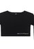 Blusa ML Infantil Preta Make Yourself Elian - comprar online