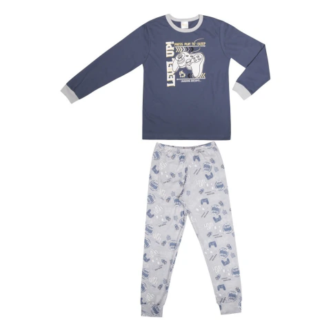 Pijama Longo Level Up Menino Have Fun