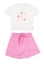 Conjunto Infantil Rosa Menina BAKULELÊ