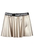 Saia Shorts Juvenil Dourado Perfumaria