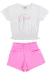 Conjunto Menina Shorts Estampado Have Fun - comprar online