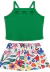 Conjunto de Shorts Estampado Menina NANAI