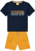 Conjunto Infantil Bermuda Estampado Milon na internet