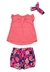Conjunto Bebê Estampado Rosa Ok&Pakita