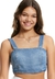 Top Jeans Alças Infantil Poah Noah