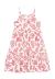 Vestido Estampado Rosa Menina Brandili - comprar online