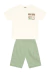 Conjunto de Bermuda Menino Infantil Brandili