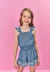 Conjunto Menina Romântico Jeans Cinti