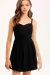 Vestido Juvenil Menina Preto BobbyLulu