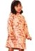 Vestido ML Infantil Laranja Bugbee
