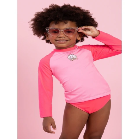 Conjunto Infantil Manga Longa Menina COSTÃO