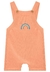 Macacão Bebê Tricot Laranja Infanti