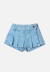 Shorts Saia Infantil Menina Sun Place Jeans