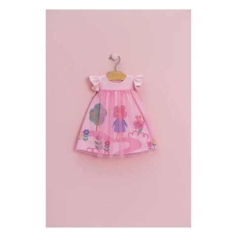 Vestido Menina Estampado Mon Sucré