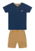 Conjunto de Bermuda Infantil Menino Brandili