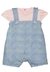 Macacão Curto Infantil Jeans Grow Up