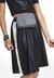 Saia Midi Preto NUV.ON