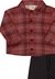 Conjunto Calça Infantil Xadrez Vermelho Nini&Bambini - comprar online