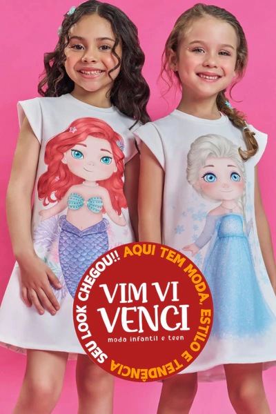 Banner de Vim Vi Venci Moda Infantil e Teen