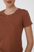Remera Azucena Marrón - Artículo con descuento sin cambio ni devolución - comprar online