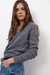 Sweater V Carol Charcoal en internet