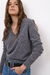 Sweater V Carol Charcoal - TheCream