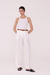 Pantalón Pinzas Lino Off White - TheCream