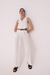 Chaleco Lino Off White - tienda online