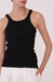 Musculosa Morley Cream Negro - tienda online