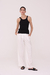 Musculosa Morley Cream Negro