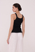 Musculosa Morley Cream Negro - comprar online