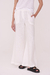 Pantalón Amplio Lino Off White - TheCream