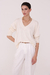 Sweater V Liz Off White