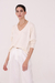 Sweater V Liz Off White - TheCream