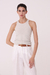 Musculosa Gea Crudo Melange