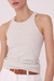 Musculosa Gea Crudo Melange - comprar online