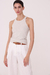 Musculosa Gea Crudo Melange - TheCream