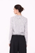 Sweater V Carol Gris Melange Claro - tienda online
