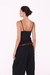 Musculosa Olivo Negra