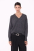 Sweater V Alpes Charcoal - TheCream