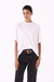 Remera Amplia Nogal Blanca - comprar online